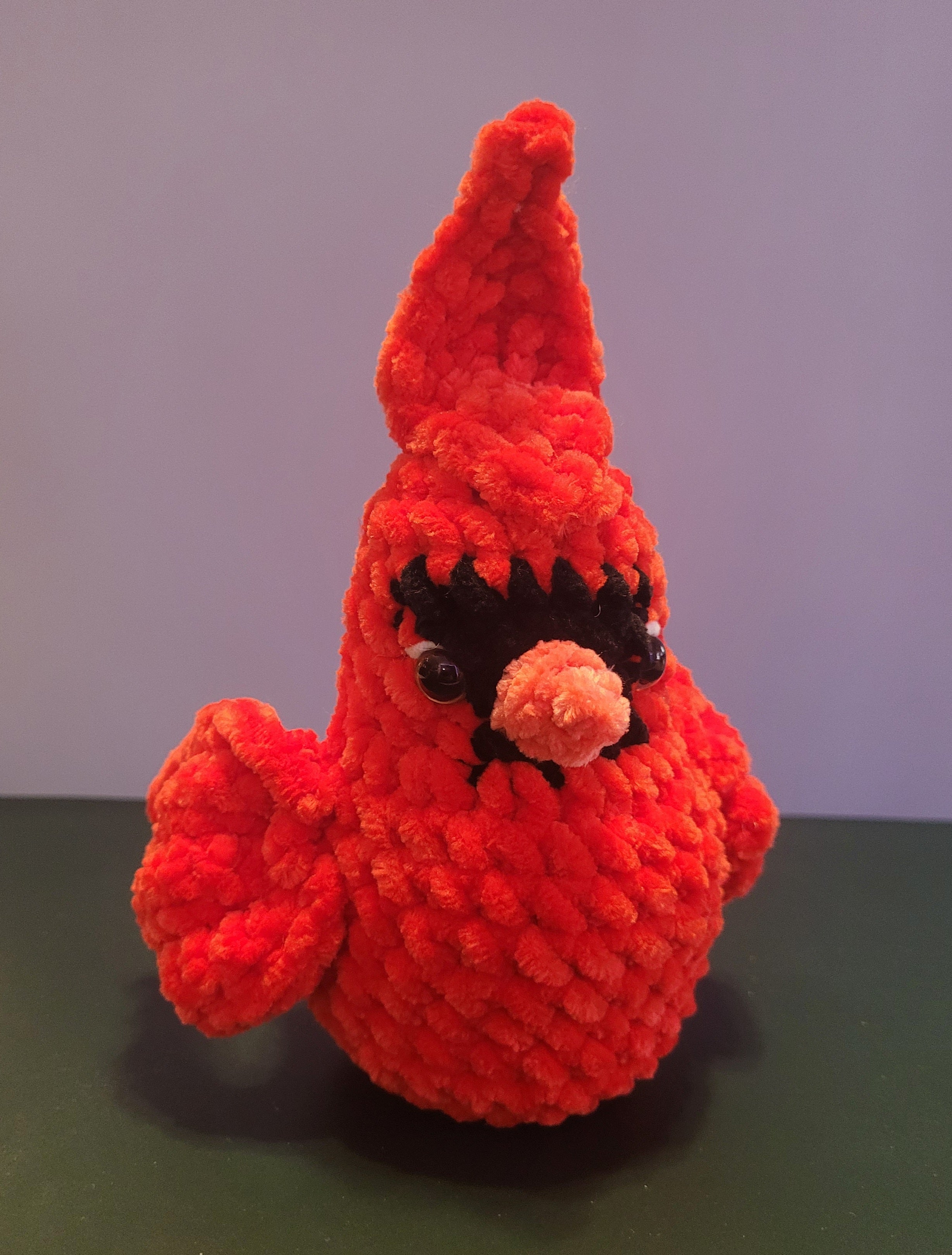 Dee Dee the Cardinal - Honeybear's Cupboard Forest Friends Edition